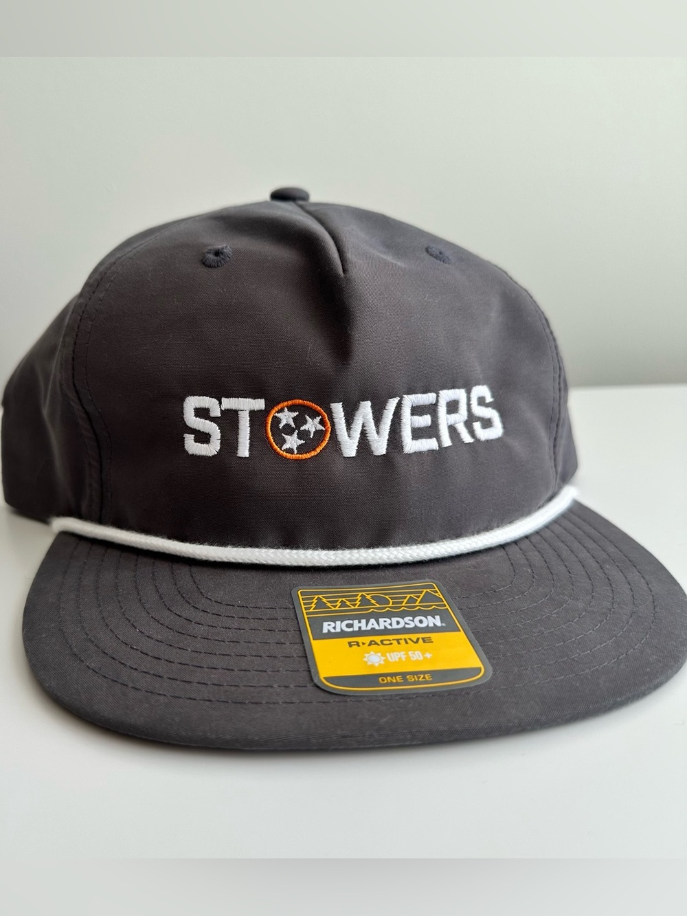 Richardson outdoor hat with Stowers TN logo